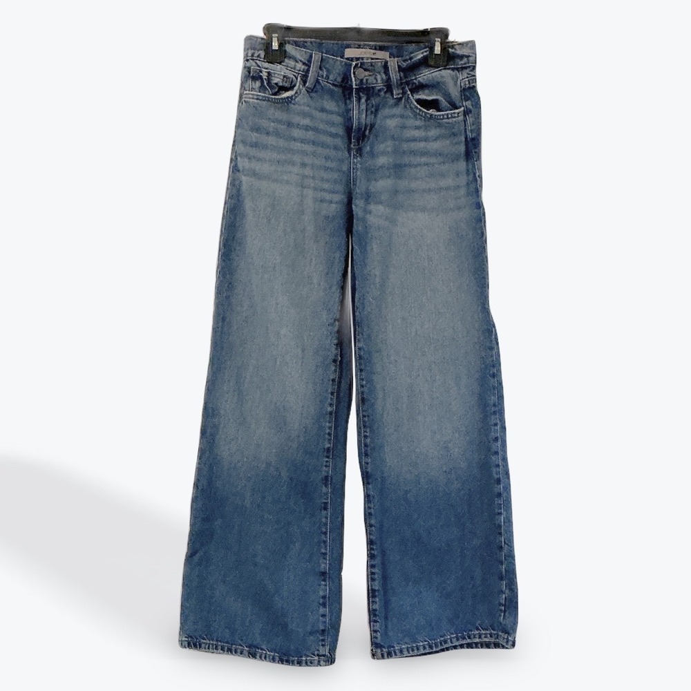 Joes Jeans Tokyo Low Rise Wide Leg Jeans Medium Wash Sz 26 Baggy45NHRKY05944-KYO - Picture 2 of 14
